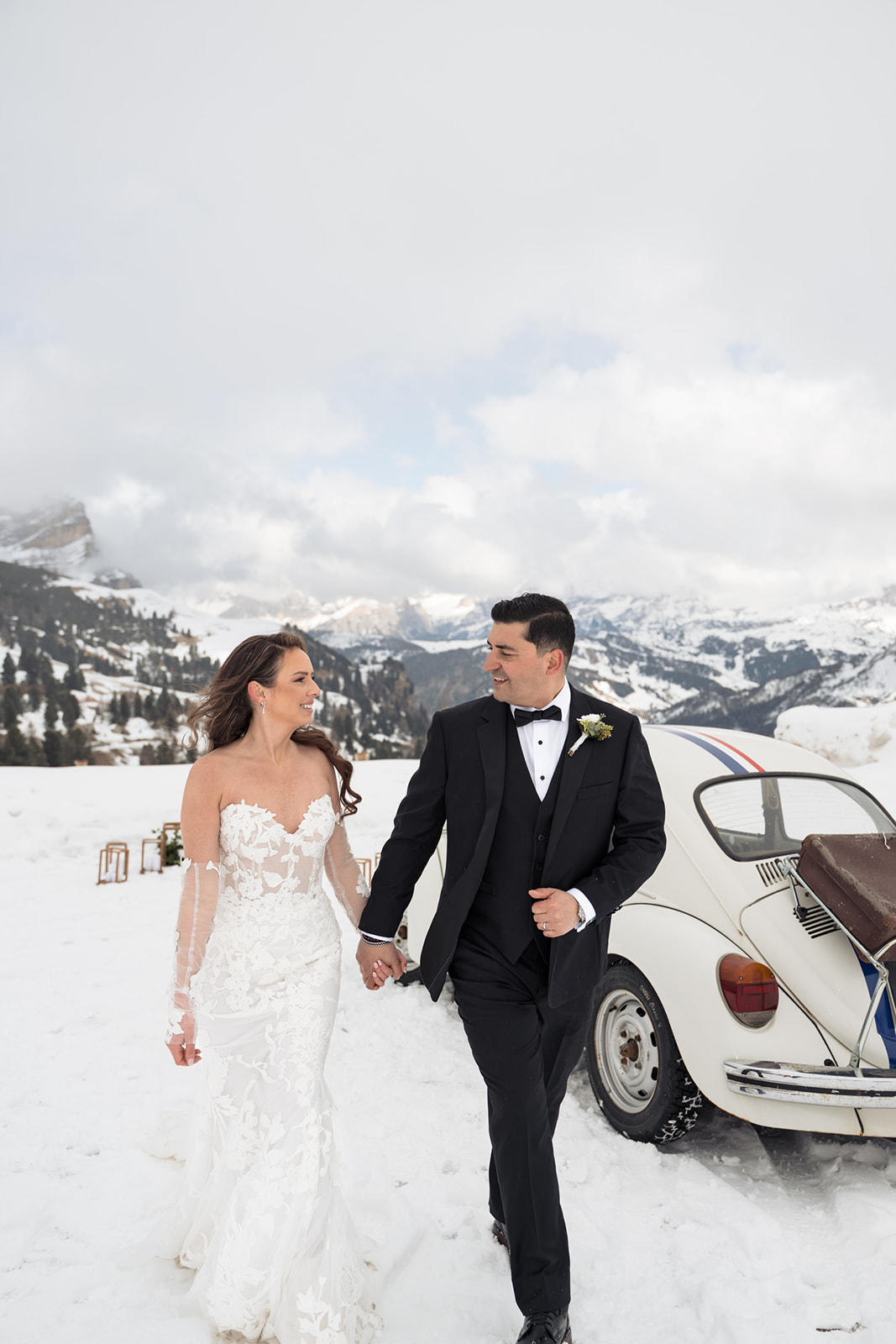 An elopement in the Dolomites Corvara